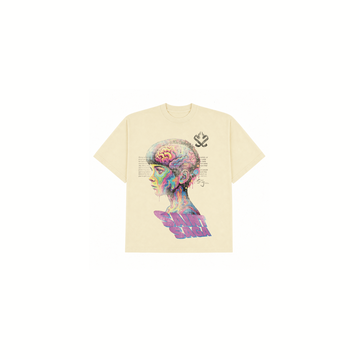 SAINT SAGA BRAIN TEE